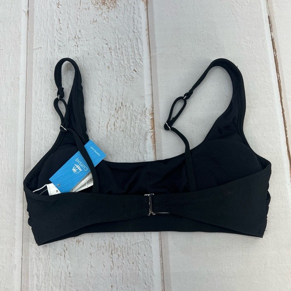 Bikini Top Women Bathing Suits Square Neck Cutout Adjustable Straps Back Hook - Picture 9 of 14